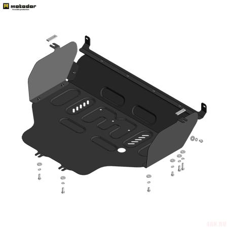 Защита картера и КПП для DongFeng K33 (K32) FWD (2023-2025) № 78612