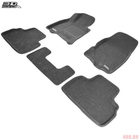 Коврики салона Sotra Liner 3D Lux серые для Infiniti FX (2008-2014) № ST 74-00358
