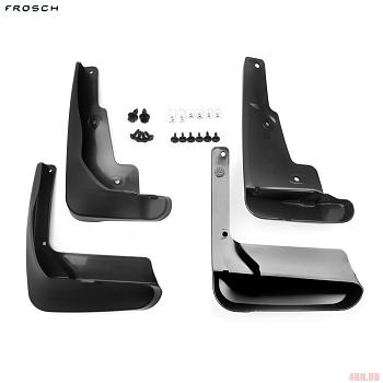 Брызговики передние и задние для Toyota Camry (2011-2014) 4 шт. № FROSCH.00.06.L