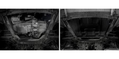 Защита картера и КПП для Lada (ВАЗ) Vesta седан, универсал (2015-2025) без крепежа № AM.6038.1