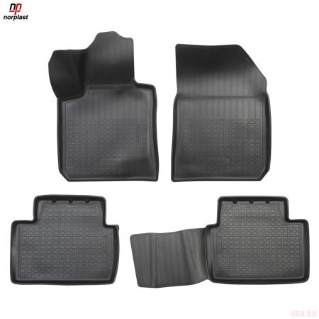 Коврики салона для Peugeot 308 универсал (2014-2021) № NPA11-C64-305