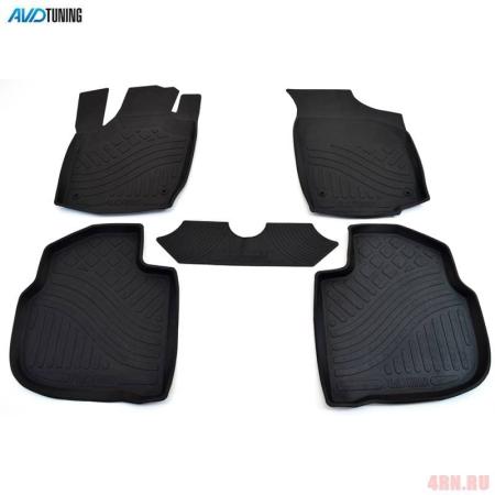 Коврики салона AVD Tuning для Skoda Rapid (2014-2020) № ADRPLR0230
