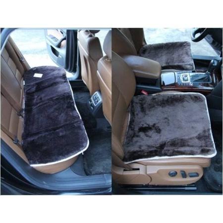 Комплект накидок (квадратов) из искусственного меха, короткий ворс, 3 шт № I3KC012