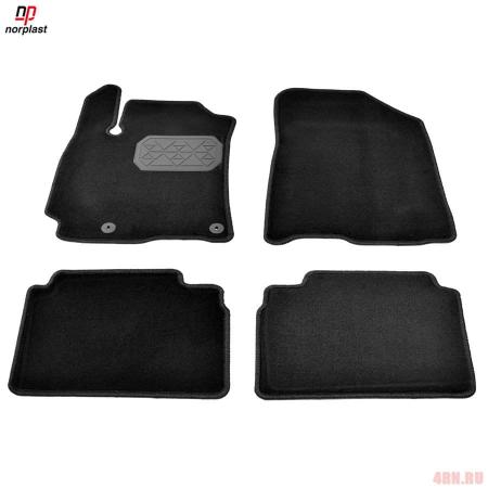 Коврики салона Norplast текстильные для Kia Cerato (2018-2025) № NPA10-VTe430-073