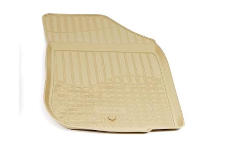 Коврики салона Norplast для Renault Logan (2014-2022) бежевые № NPA11-C69-350-B