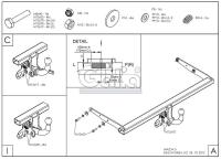 Фаркоп Galia для Mazda 5 (2005-2016) № M124A