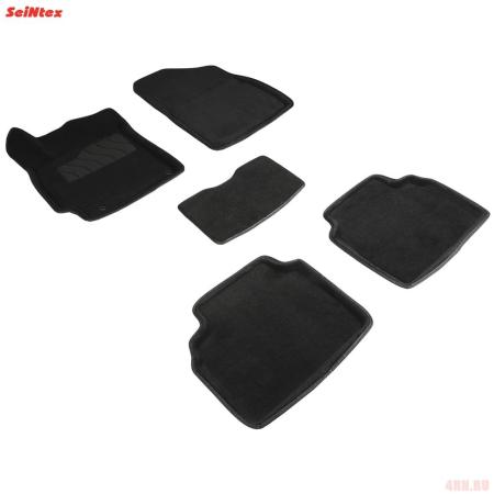 Коврики салона 3D текстильные для Hyundai Elantra (2021-2025) № 96168