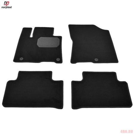 Коврики салона текстильные для Kia Sorento (2020-2025) № NPA10-VTe430-657