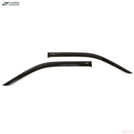 Дефлекторы боковых окон Volkswagen Transporter T6 (2015-2025) широкие № VE21703