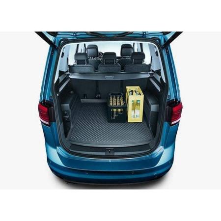 Коврик багажника оригинальный для Volkswagen Touran MQB 5 мест (2015-2025) № 5QA061160
