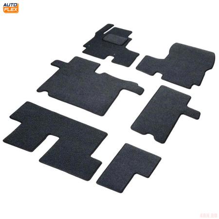 Текстильные коврики салона Business для Hyundai Staria (2021-2025) 8 мест, цвет графит № 5230801