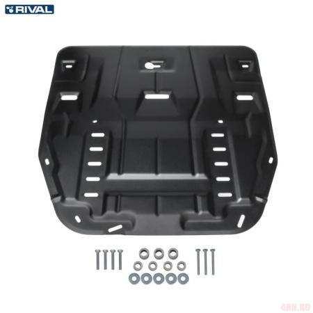 Защита картера и КПП (оцинкованная) для Hyundai Sonata (2020-2025) увеличенная № ZZZ.2860.1