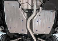 Защита топливного бака для Mercedes GLS-Class (2015-2019) 2 части № 333.3926.1