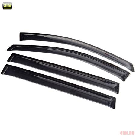 Дефлекторы боковых окон для SsangYong Stavic (2013-2019) № SSSTAV1332