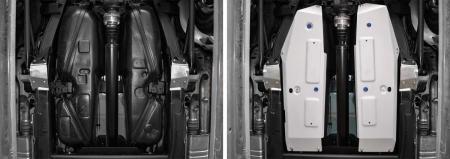 Защита топливного бака для Mercedes G-Class (2018-2025) 2 части № 333.3950.1