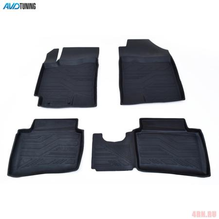Коврики салона AVD Tuning для Kia Rio (2017-2023) № ADRPLR294