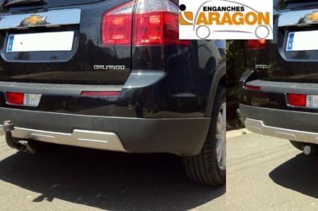 Фаркоп Aragon быстросъемный для Chevrolet Orlando мест (2011-2015) № E1004AS