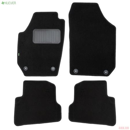 Коврики салона Klever текстильные Standard для Skoda Fabia хетчбек (2007-2014) № KLEVER02450601210kh