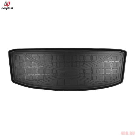 Коврик в багажник Norplast для Dong Feng 580 (2017-2025) разложенный 3-й ряд № NPA00-T25-020