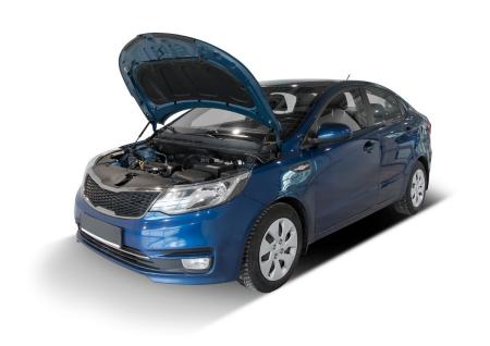 упоры капота для kia rio iii (2011-2017) 2 шт. № ukirio012
