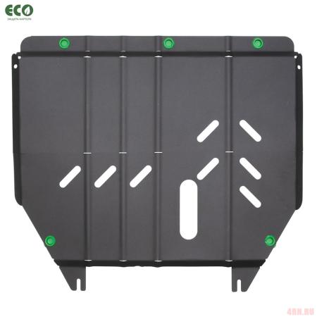 Защита картера для Volkswagen Taos (2021-2025) № ECO.51.48.030