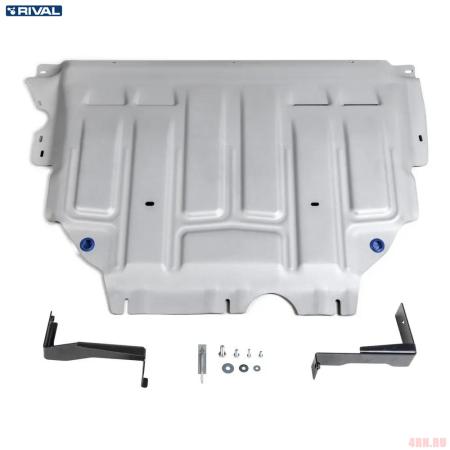 Защита картера и КПП для Volkswagen Caddy (2021-2025) № 333.5880.1