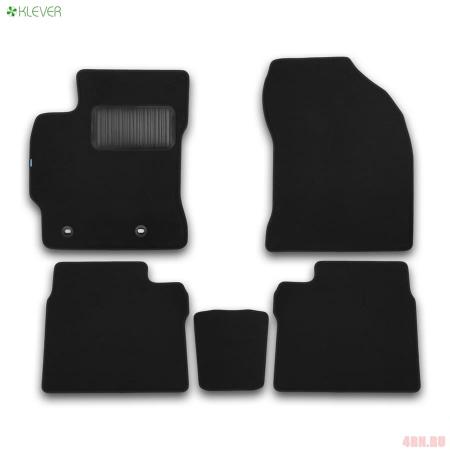 Коврики салона Klever текстильные Premium для Toyota Corolla седан (2013-2018) № KVR03486922110kh