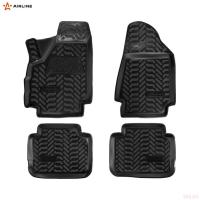 Коврики салона (3D с подпятником)для Lada (ВАЗ) Нива 3дв. 4x4 с высоким бортом № ACM-PS-14