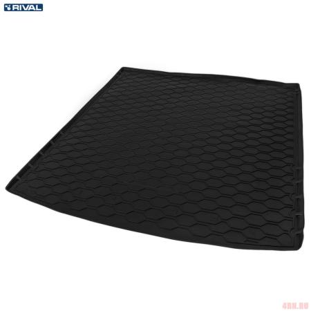 Коврик в багажник Rival для Volkswagen Teramont (2018-2025) сложенный 3-й ряд № 15810002