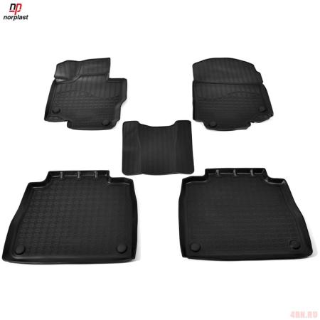 Коврики салона 3D для Mercedes GLS-Class (X167) (2019-2025) (5 мест) № NPA11-C56-541