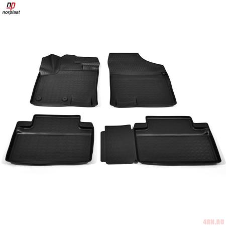 Коврики салона 3D для JAC S7 (2020-2025) 5 мест № NPA11-C38-410