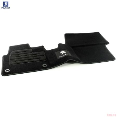 Коврики салона передние текстильные с логотипом оригинальные для Peugeot Traveller (2017-2025) № 1614084480