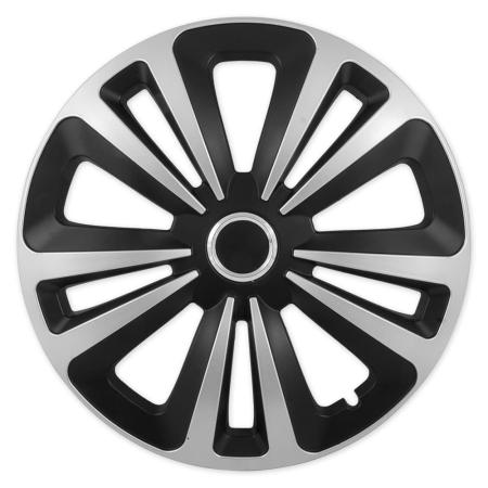 Колпаки Jestic R16 Terra Ring Mix черные, 4 шт. № 16-079-RING-MIX