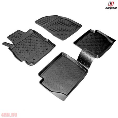 Коврики салона Norplast для Mazda 2 (2007-2014) № NPL-Po-55-02