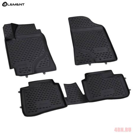 Коврики салона Element 3D для Kia Cerato (2009-2013) № NLC.3D.25.26.210