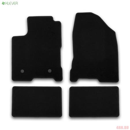 Коврики салона Klever текстильные Econom для Lada (ВАЗ) Vesta (2015-2025) № KVR01523301200k