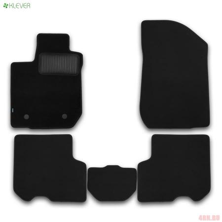 Коврики салона Klever текстильные Premium для Renault Logan (2014-2020) № KVR03413122110kh