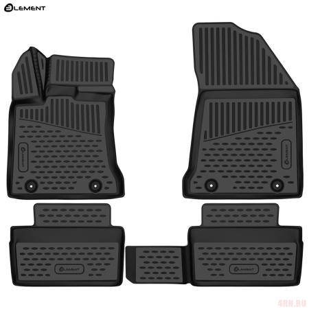 Коврики салона 3D для Geely Emgrand 7 SS11 (2023-2025) № ELEMENT3DAN0470210k