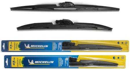 Щетки стеклоочистителя Michelin гибридные для Kia Rio седан, хетчбек (2000-2005) № K13321-17