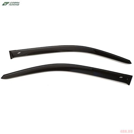 Дефлекторы боковых окон Cobra для Toyota Land Cruiser Prado 150 3-дв. (2009-2013) широкие № TE27609