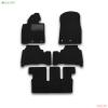 Коврики салона Klever текстильные Premium для Toyota Land Cruiser 200 7 мест АКПП (2012-2021) № KVR03489422110kh