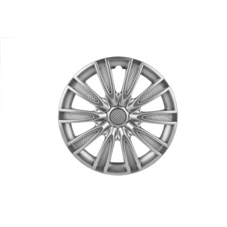 Колпаки R14 TRD1 (Торнадо) серый (2 шт.) LECAR000200608