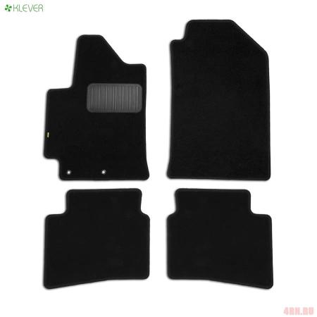 Коврики салона Klever текстильные Standard 4 шт. для Hyundai Solaris седан (2017-2022) № KLEVER02206101210kh