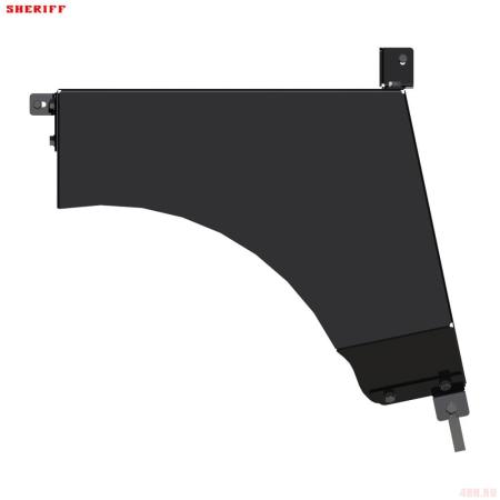 Защита адсорбера для Geely Emgrand 7 (2018-2025) № 28.4284