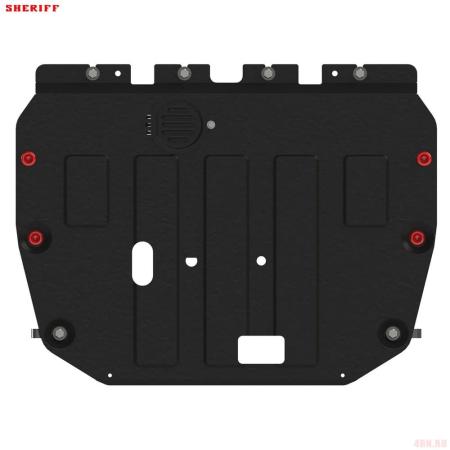 Защита картера и КПП для GAC GN8 (2020-2025) № 28.4664