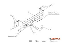 Фаркоп Imiola для BMW X1 (E84) (2009-2015) № B.016