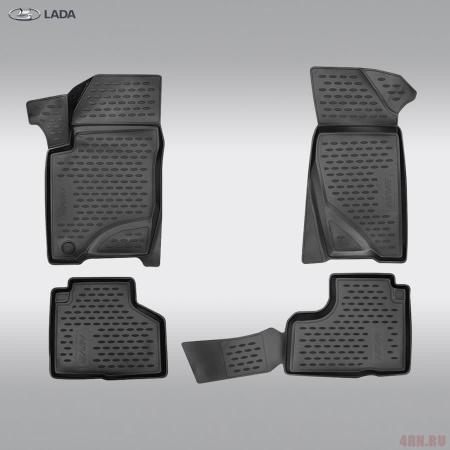 Коврики салона оригинальные для Lada (ВАЗ) Niva Travel (2020-2025) № 8460055297