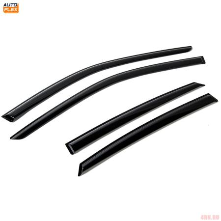 Дефлекторы окон AutoFlex для Lada (ВАЗ) Granta лифтбек (2018-2025) № 860102