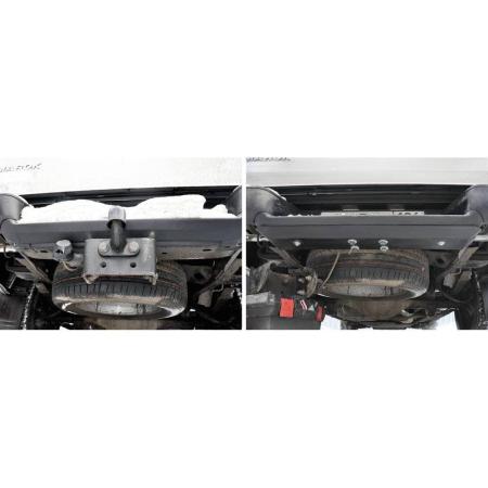 Защита заднего бампера для Volkswagen Amarok (2010-2021) № 111.05841.1