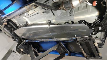 Защита бака и адсорбера для Changan CS75 FL (2020-2025) 2WD 3 шт. № ZKTCC00445